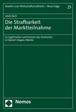 Cover-Bild Die Strafbarkeit der Marktteilnahme