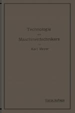 Cover-Bild Die Technologie des Maschinentechnikers