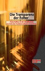 Cover-Bild Die Transparenz der Folter