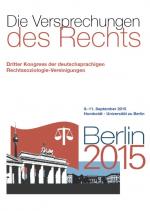 Cover-Bild Die Versprechungen des Rechts