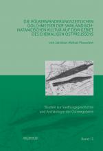 Cover-Bild Die völkerwanderungszeitlichen Dolchmesser der samländisch-natangischen Kultur auf dem Gebiet Ostpreußen
