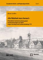 Cover-Bild Die Wahrheit muss heraus!