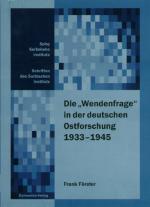 Cover-Bild Die 'Wendenfrage' in der deutschen Ostforschung
