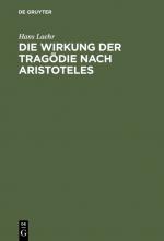 Cover-Bild Die Wirkung der Tragödie nach Aristoteles