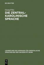 Cover-Bild Die zentralkarolinische Sprache