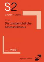 Cover-Bild Die zivilgerichtliche Assessorklausur