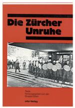 Cover-Bild Die Zürcher Unruhe / Die Zürcher Unruhe