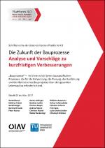 Cover-Bild Die Zukunft der Bauprozesse