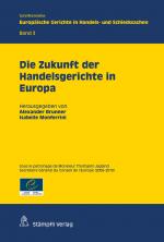 Cover-Bild Die Zukunft der Handelsgerichte in Europa