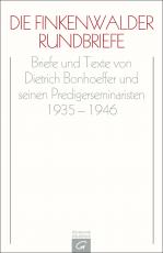 Cover-Bild Dietrich Bonhoeffer Werke (DBW) / Die Finkenwalder Rundbriefe
