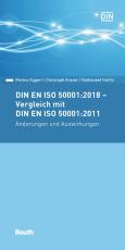 Cover-Bild DIN EN ISO 50001:2018 - Vergleich mit DIN EN ISO 50001:2011, Änderungen und Auswirkungen
