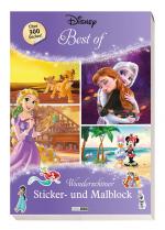 Cover-Bild Disney Best of: Wunderschöner Sticker- und Malblock