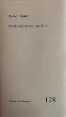 Cover-Bild Doch schade um das Volk