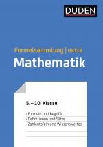 Cover-Bild Duden Formelsammlung extra – Mathematik