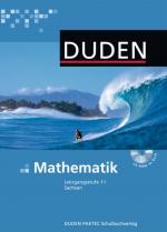 Cover-Bild Duden Mathematik - Gymnasiale Oberstufe - Sachsen / 11. Schuljahr - Schülerbuch mit CD-ROM