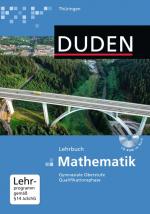Cover-Bild Duden Mathematik - Gymnasiale Oberstufe - Thüringen / Gesamtband 11/12 - Schülerbuch mit CD-ROM