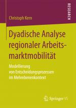 Cover-Bild Dyadische Analyse regionaler Arbeitsmarktmobilität