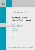 Cover-Bild eBook Kommunalrecht Baden-Wuerttemberg
