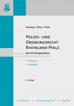 Cover-Bild eBook Polizei- und Ordnungsrecht Rheinland-Pfalz