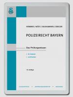 Cover-Bild eBook Polizeirecht Bayern