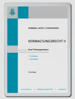 Cover-Bild eBook Verwaltungsrecht II