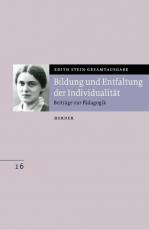 Cover-Bild Edith Stein Gesamtausgabe / C: Schriften zur Anthropologie und Pädagogik