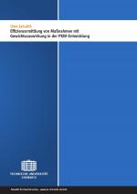 Cover-Bild Effizienzermittlung von Maßnahmen mit Gewichtsauswirkung in der PKW-Entwicklung