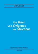 Cover-Bild Ein Brief von Origenes an Africanus