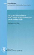 Cover-Bild Ein Spottbild auf Kimon