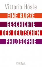 Cover-Bild Eine kurze Geschichte der deutschen Philosophie