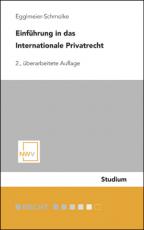 Cover-Bild Einführung in das Internationale Privatrecht
