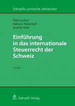 Cover-Bild Einführung in das internationale Steuerrecht der Schweiz