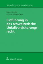 Cover-Bild Einführung in das schweizerische Unfallversicherungsrecht