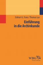 Cover-Bild Einführung in die Archivkunde