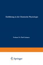 Cover-Bild Einführung in die Chemische Physiologie