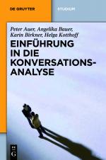 Cover-Bild Einführung in die Konversationsanalyse