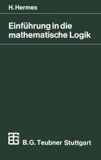 Cover-Bild Einführung in die mathematische Logik