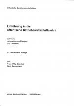 Cover-Bild Einführung in die öffentliche Betriebswirtschaftslehre