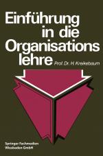 Cover-Bild Einführung in die Organisationslehre