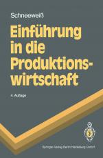 Cover-Bild Einführung in die Produktionswirtschaft