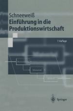Cover-Bild Einführung in die Produktionswirtschaft