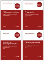 Cover-Bild Einführung in die Rechtswissenschaften und ihre Methoden Prüfungsvorbereitung, Teil I, Teil II, Teil III für das Studienjahr 2017/18