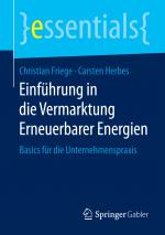 Cover-Bild Einführung in die Vermarktung Erneuerbarer Energien