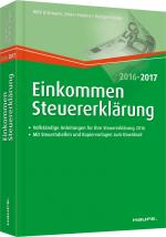 Cover-Bild Einkommensteuererklärung 2016/2017