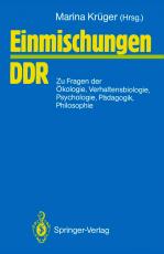 Cover-Bild Einmischungen / DDR