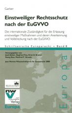 Cover-Bild Einstweiliger Rechtsschutz nach der EuGVVO