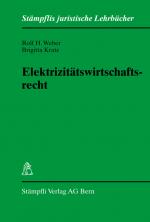 Cover-Bild Elektrizitätswirtschaftsrecht