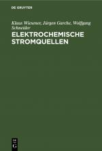 Cover-Bild Elektrochemische Stromquellen
