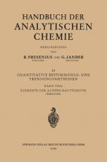 Cover-Bild Elemente der Achten Hauptgruppe