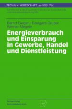 Cover-Bild Energieverbrauch und Einsparung in Gewerbe, Handel und Dienstleistung